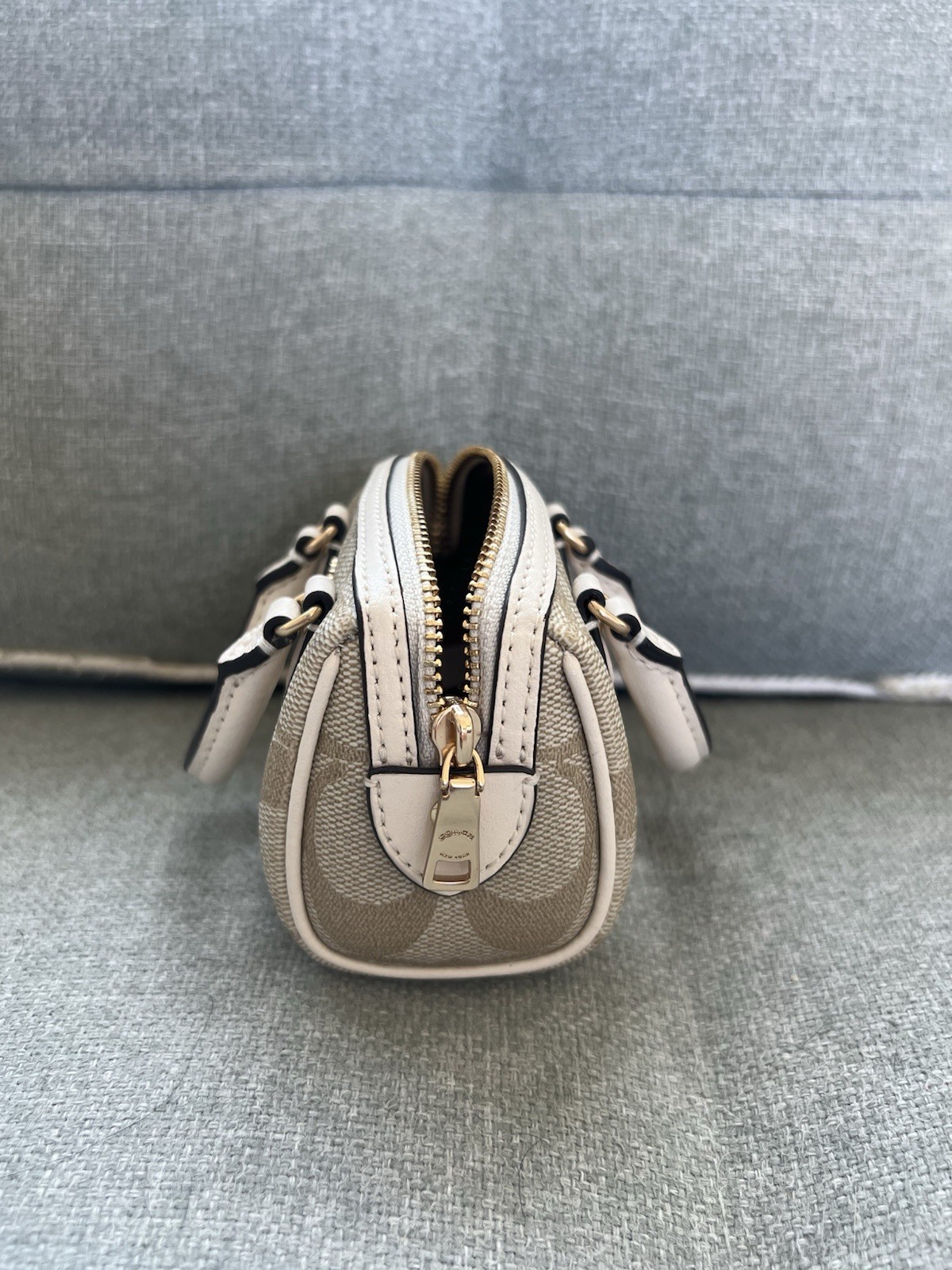 BRAND NEW COACH ROWAN BAG CHARM (Iconic Mini Keychain)