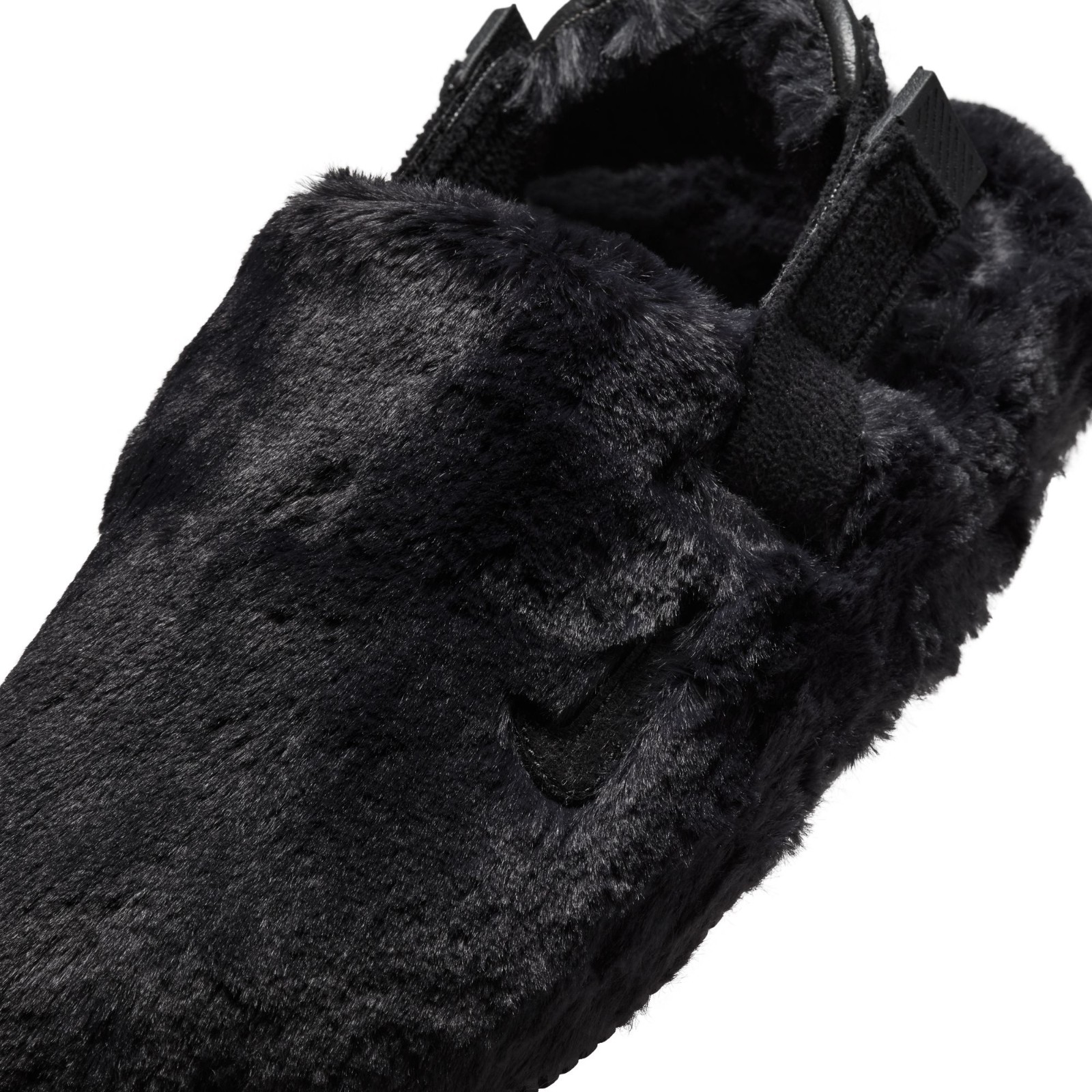 Nike CALM SLIDE SE Women’s Fuzzy Black FZ3119-001 Basic Active Slides