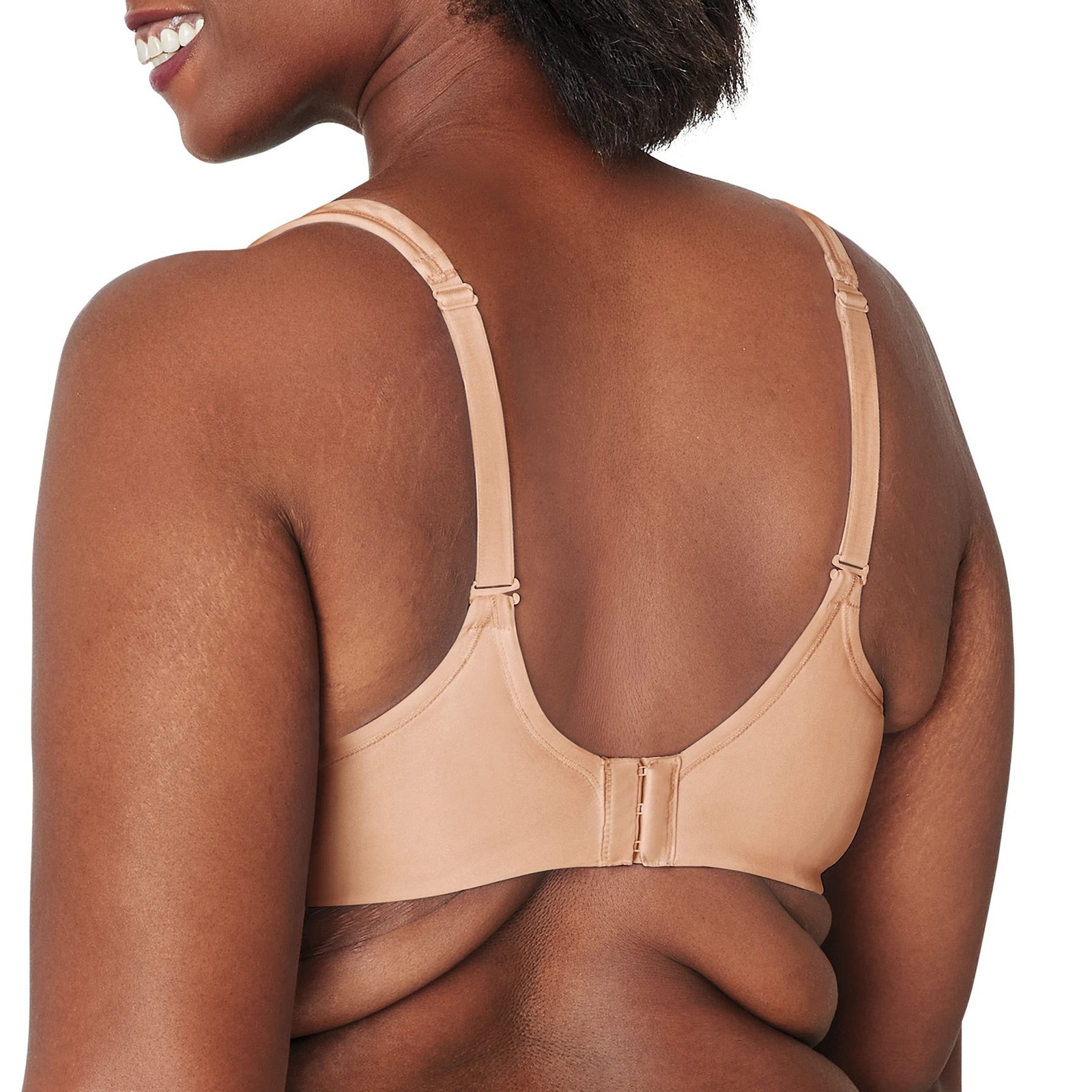 Playtex Women’s Wireless T-Shirt Bra Full Support Beige, 38C