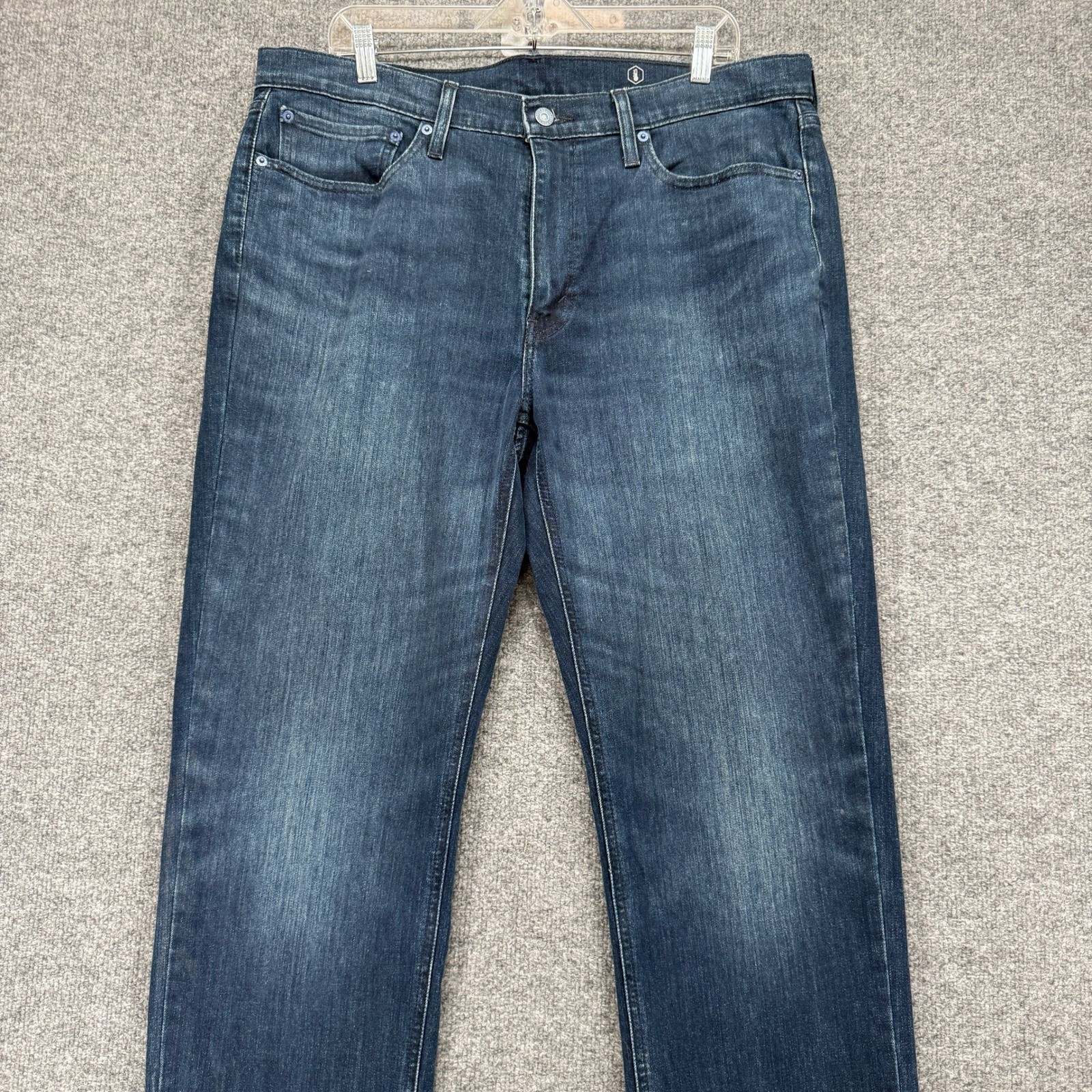 Levis 541 All Seasons Tech Jeans Mens 38×34 Blue Athletic Taper Stretch Denim