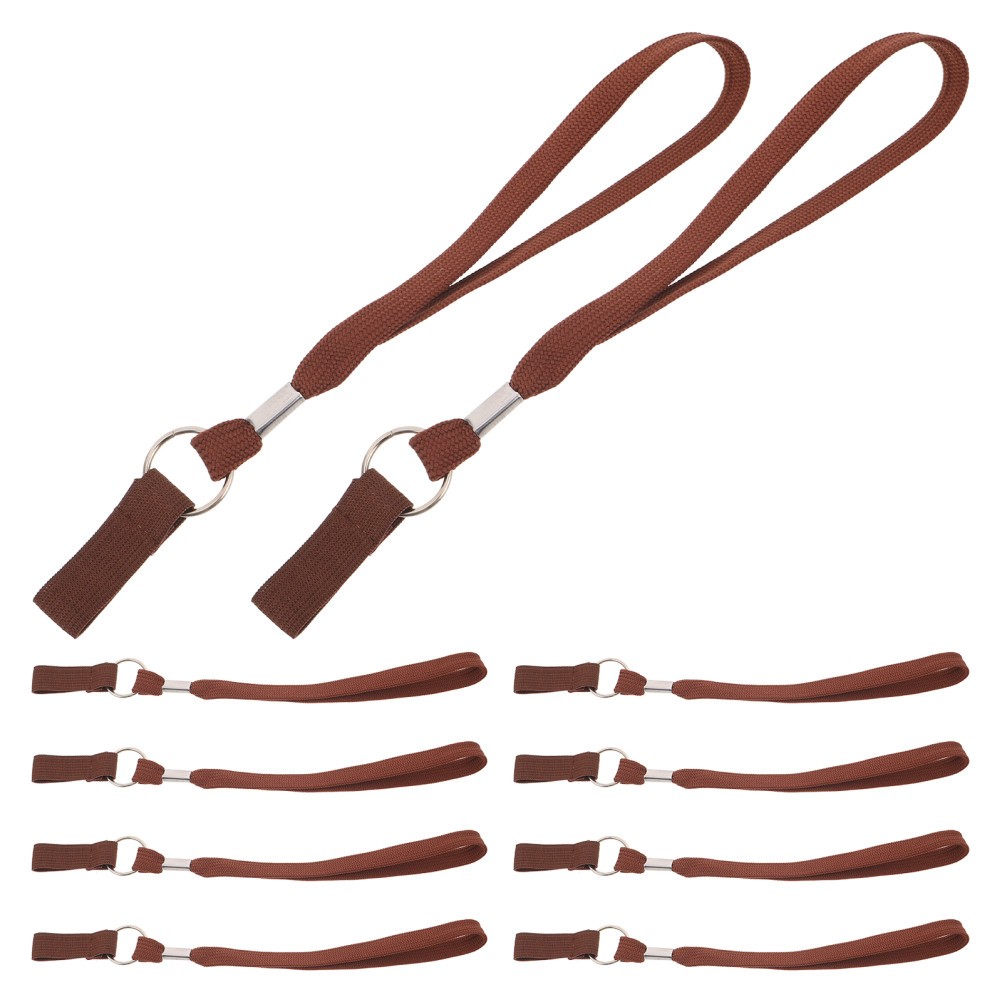 10 Pcs Walking Cane Strap Canes for Seniors Adjustable Wrist Stick Replacement