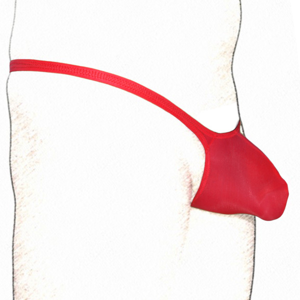 K4032 K403 String Thong Contoured Pouch Silky Soft Grape Smugglers Underwear