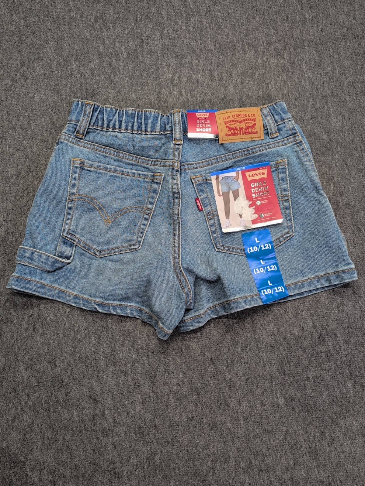 Levi’s Girls Easy Care 5 Pockets Comfortable Shorts
