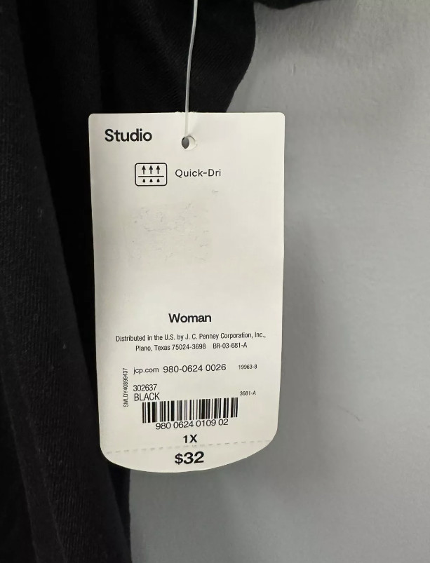 Xersion Quick-Dri Open Back Women’s T-Shirt