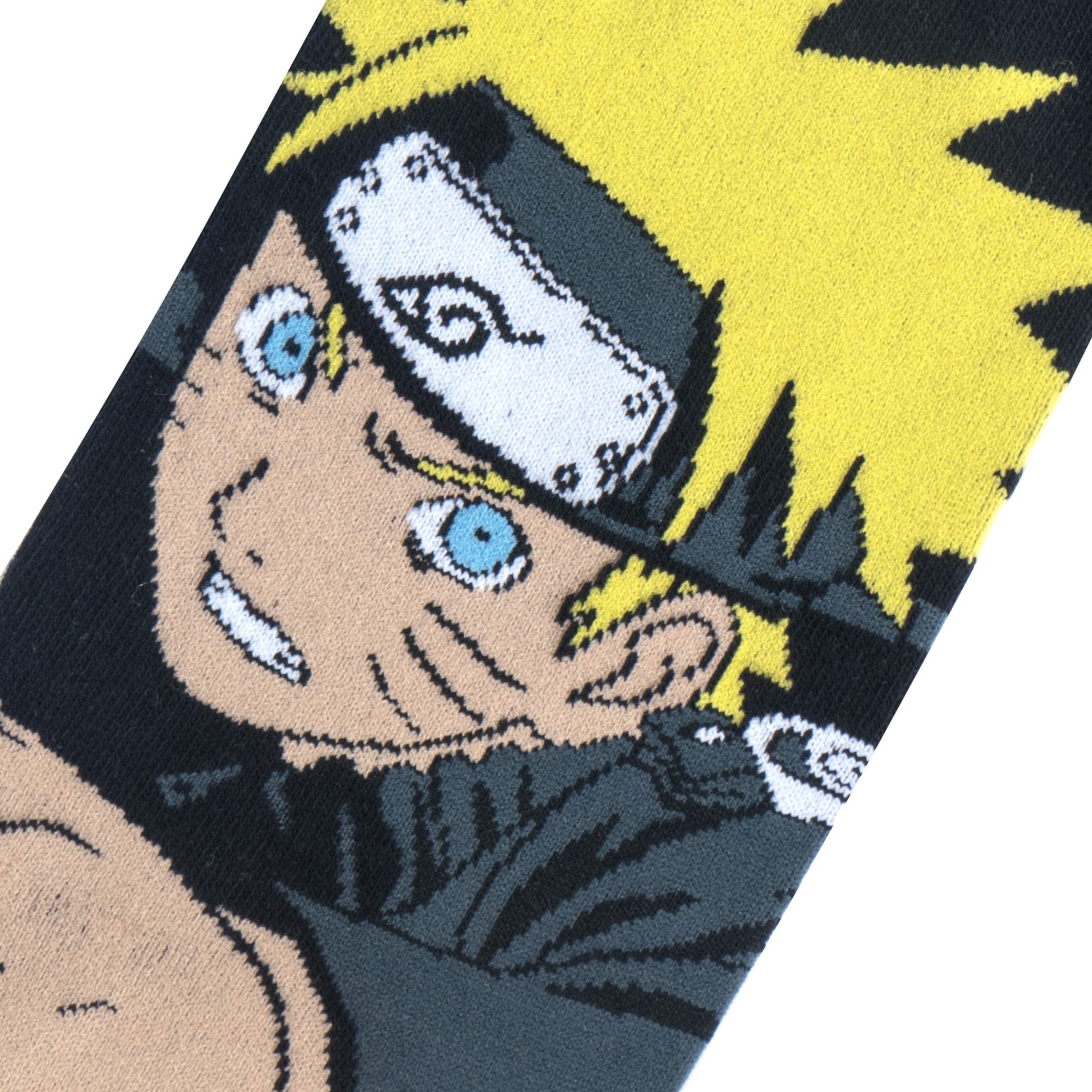 ODD SOX – Naruto Uzumaki Novelty Crew Socks – Size Large – Men’s 8–12 / Women’s