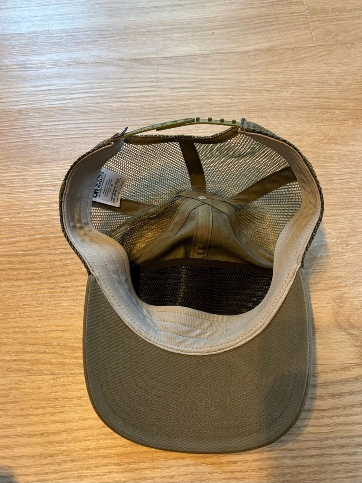 Outdoor Research Quadrise Trucker Lo Pro Cap Green Adjustable