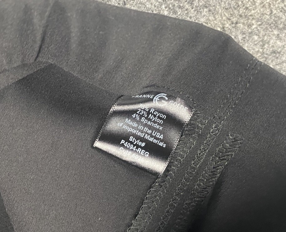 Franne Golde Women’s All Seasons Slim Ankle Magic Pant Black Size Medium