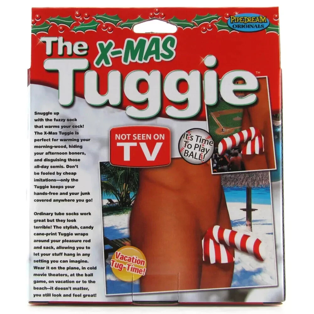 The X-Mas Tuggie Fuzzy Sock – Christmas Gag Gift