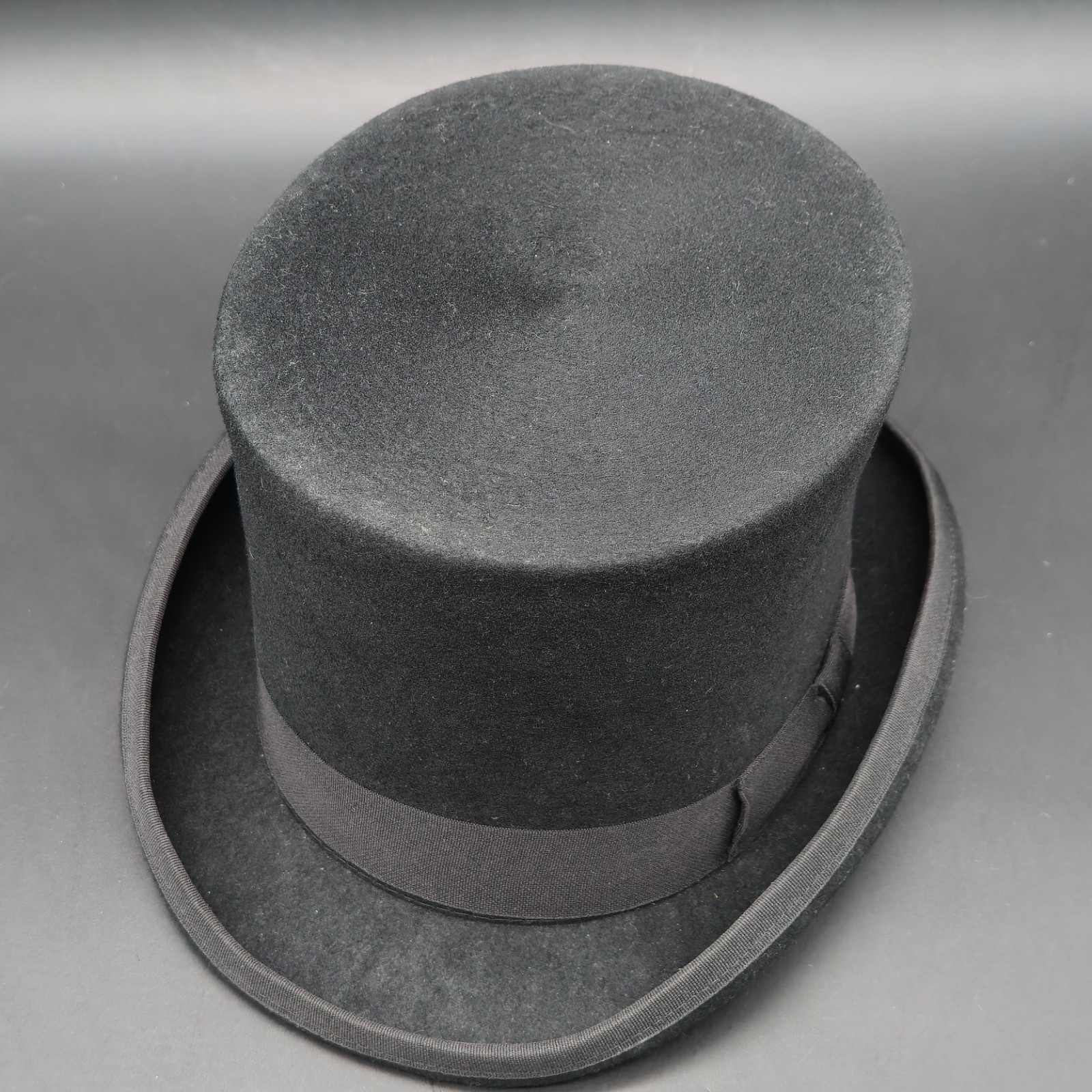 Vintage Wool Victorian Steampunk Mad Hatter Top Hat Magic Hat Gentlemen Theatre