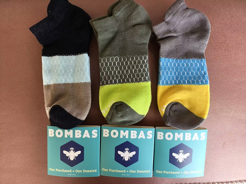 Bombas 3 pairs Men’s Women’s Running Ankle socks – Size Large 3 Color