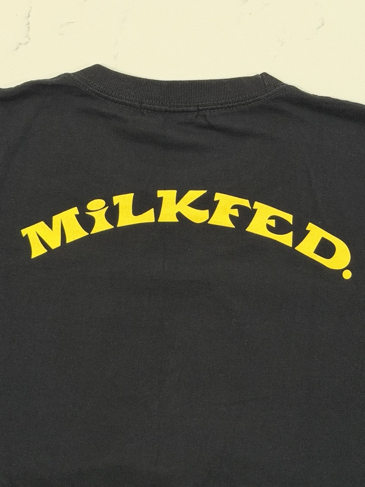 MILKFED Flower Graphic Tee Black Japanese Streetwear Since 1995 Regular Size M