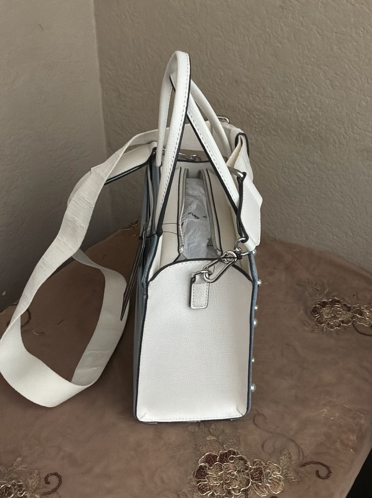 KARL LAGERFELD LIGHT WASH DENIM Hand Bag