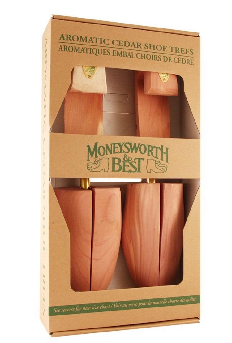 Moneysworth & Best Adjustable Cedar Men’s Shoe Tree S M L XL XXL