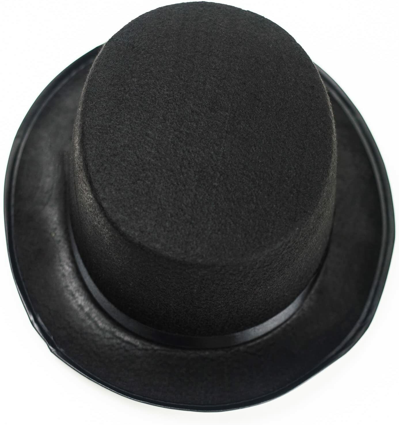 Sleek Fabric with Satin Band Party Hat Elegant Party Fun Accessory Halloween