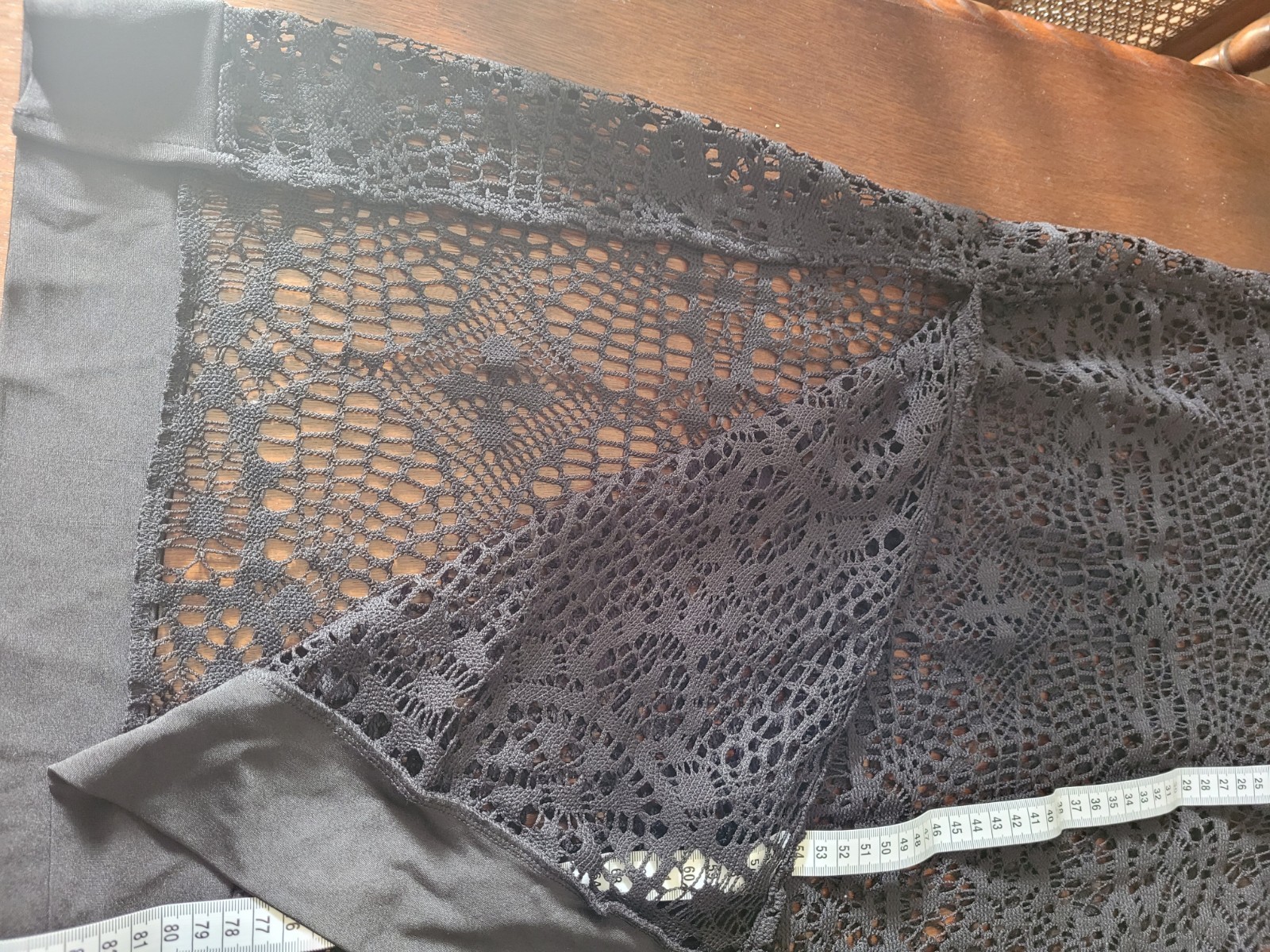 TS Taking Shape NWT Black Mesh Lace Sleeveless Tunic Dress Plus Size M (20)