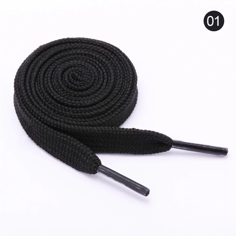 Fat Shoelaces Thick Flat 3/4″ Wide Shoelaces Solid Color for All Shoe Types