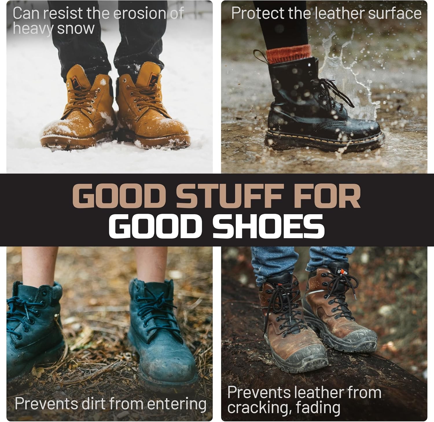 Mink Oil Leather Conditioner Waterproof Boots Shoes Jacket Couch Furniture Polis