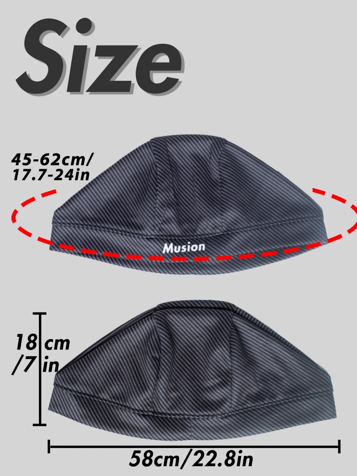 Motorcycle Helmet Liner Skull Cap Doo Rag Durag Biker Head Wrap Sweat Wicking **