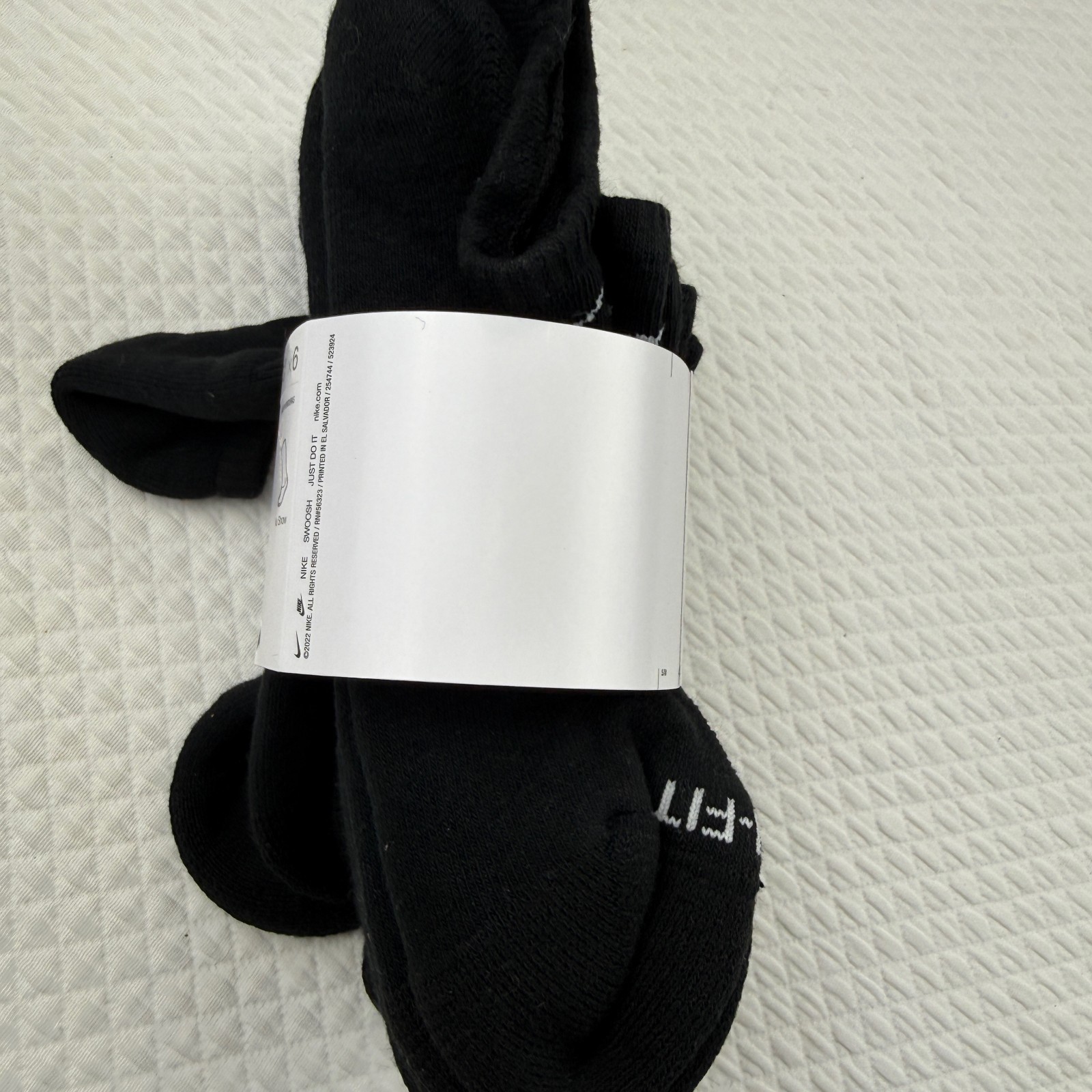 Nike 6 pairs Everyday Cushioned Dri-FIT No Show Training Socks Mens L (8-12)