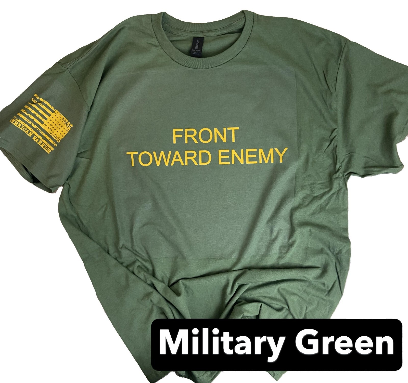 FRONT TOWARD ENEMY Cool Military Tshirt Veteran