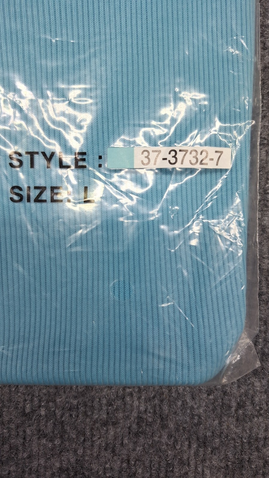 Romans Light Blue Woman’s Size L Ribbed Sleeveless Tank Top Sealed NEW