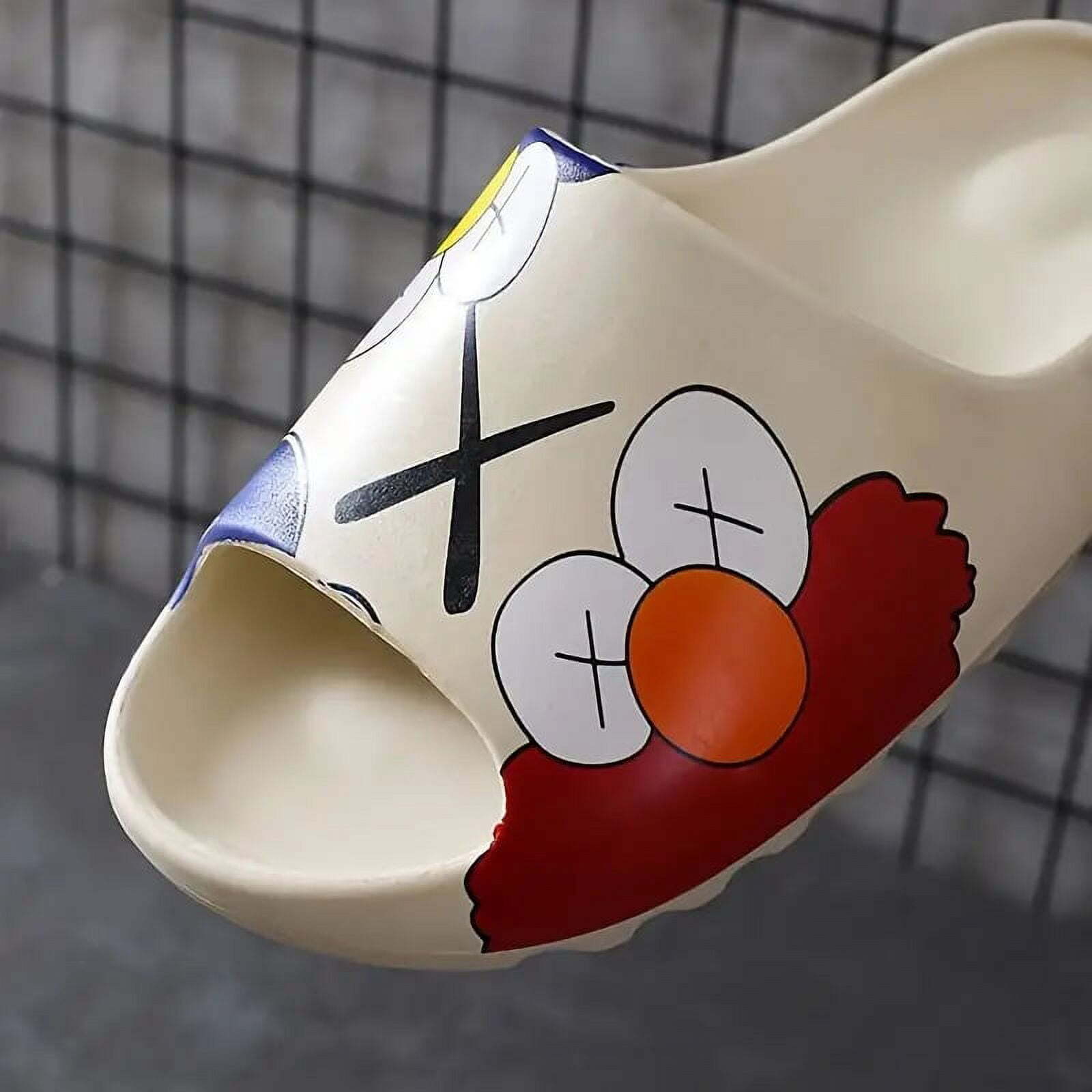 Cartoon Cozy Pillow Slides Anti-Slip Sandals Slippers Cloud Home Outdoor Shoe