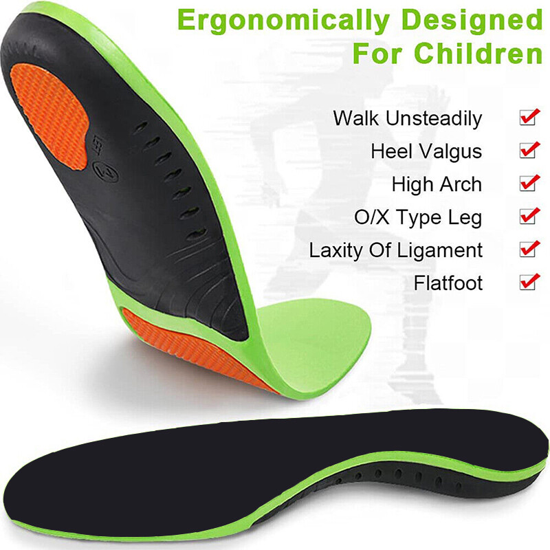 Heavy Duty High Arch Support Orthotic Insoles for Plantar Fasciitis Pain Relief