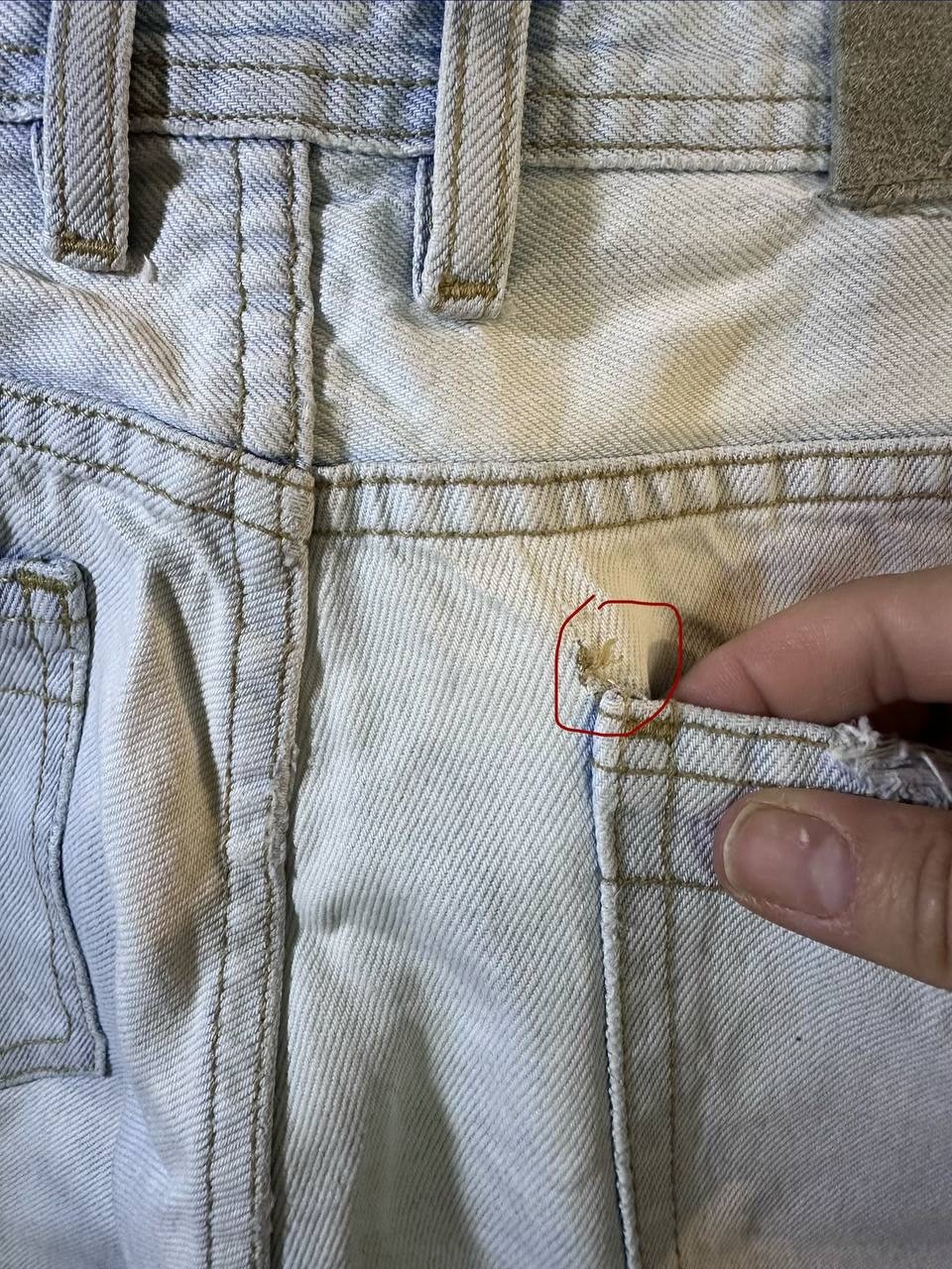 Vintage D&G Dolce Gabbana Ripped Destroyed Jeans Grunge Cult Denim Itierre 28