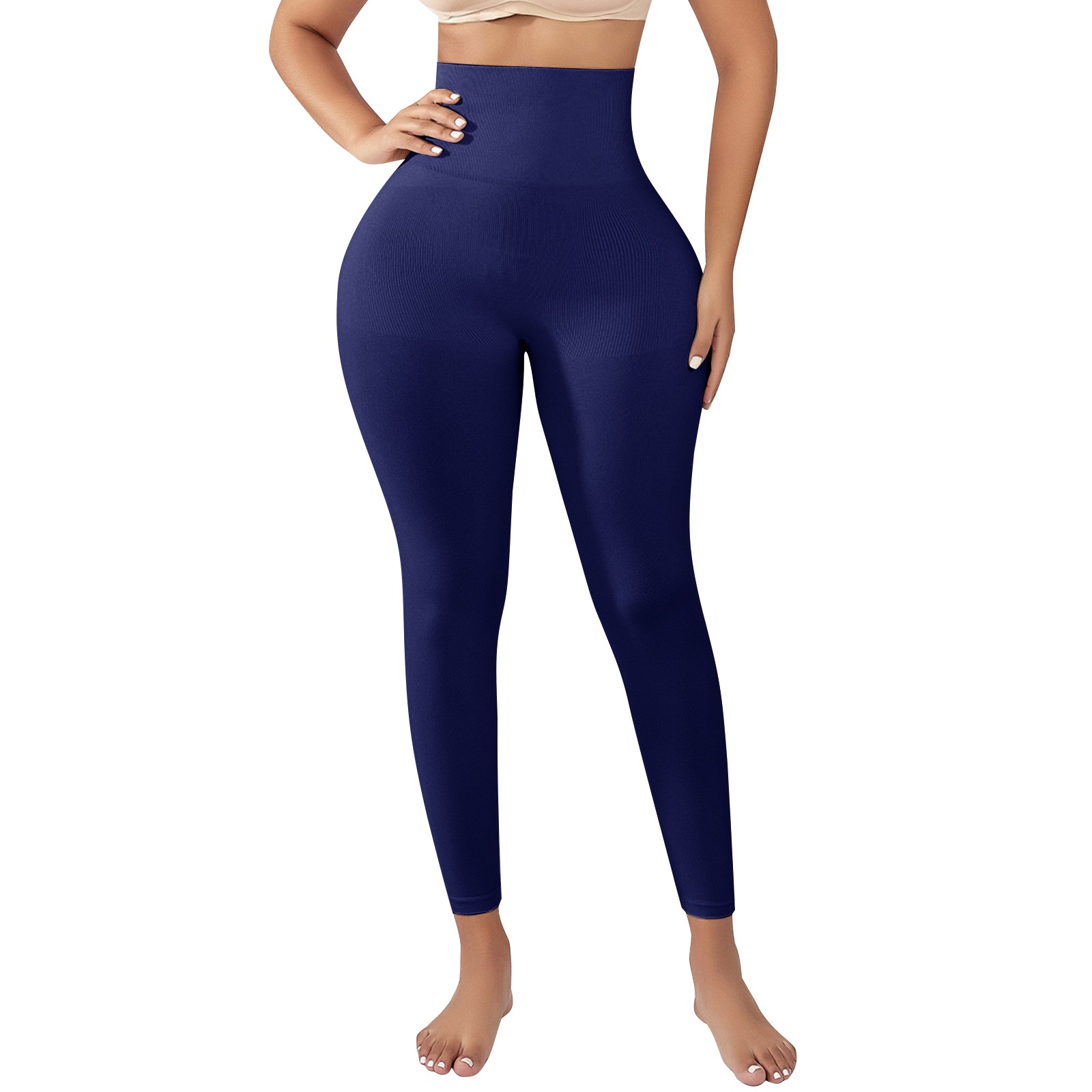 Slimming Anti Cellulite Compression Leggings High Waisted Tummy Control Pants