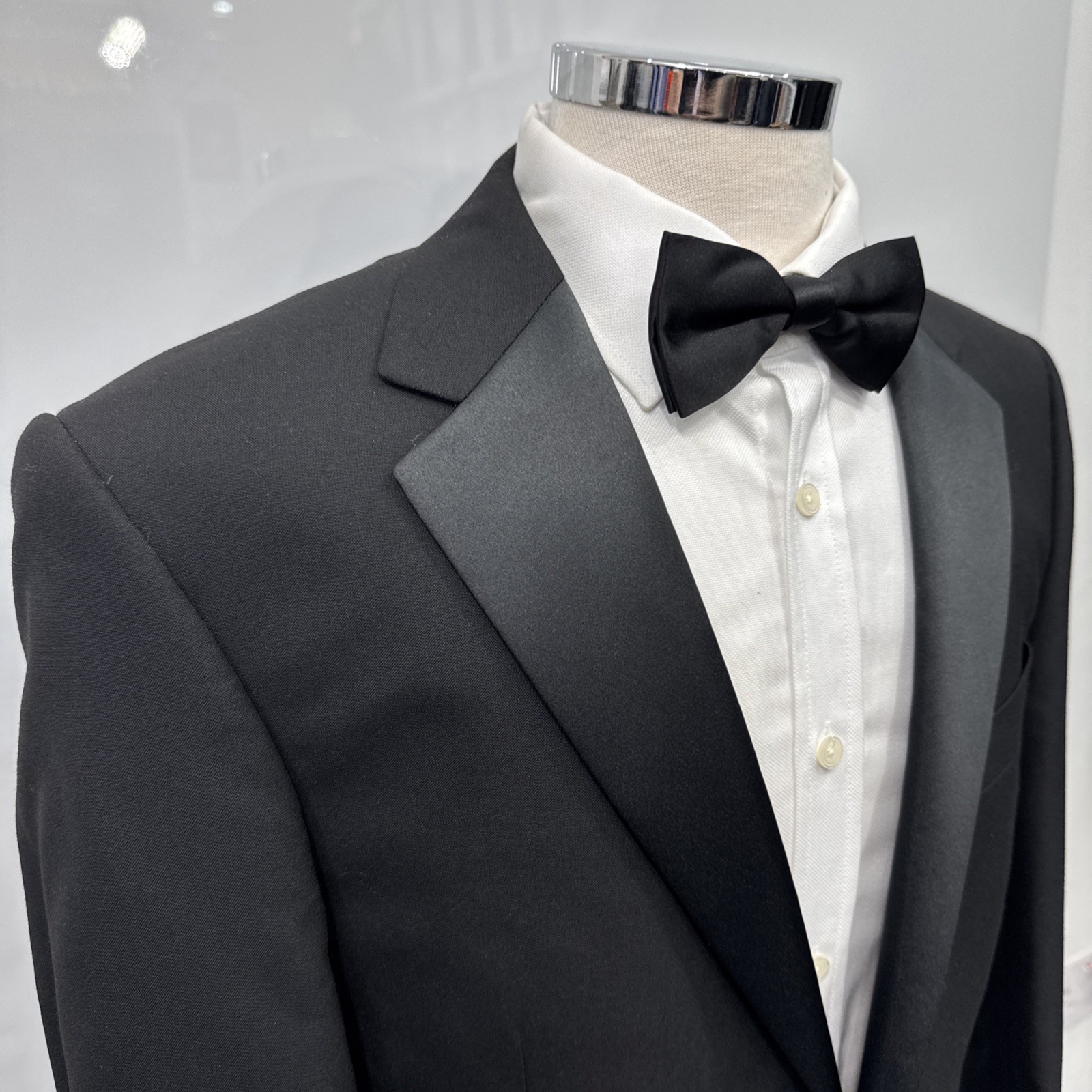 M&S TAILORING Black Regular Fit Machine Washable Dinner Jacket Tuxedo C38M