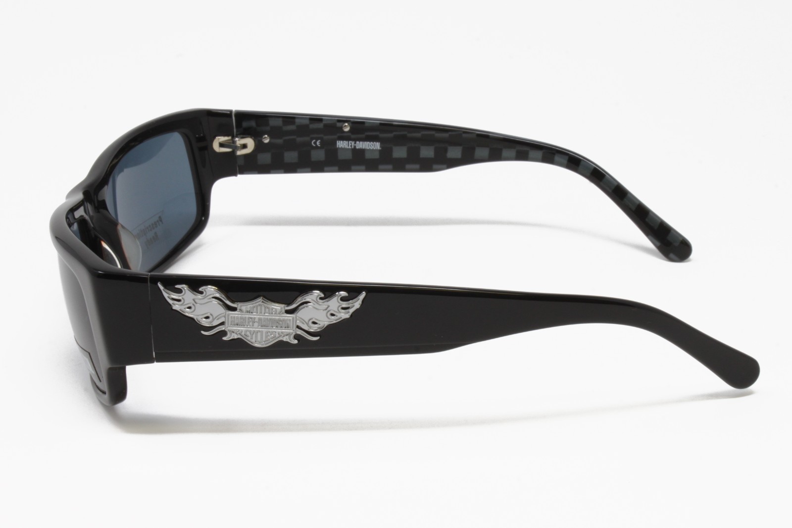 Harley Davidson Men’s Sunglasses HDX820-BLK3 Black 59mm Blue Lens Logo