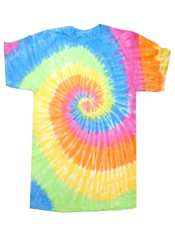 Handmade Tie Dye Shirts Colored Kids & Adults Men & Women 100% Pre-Shrunk Cotton