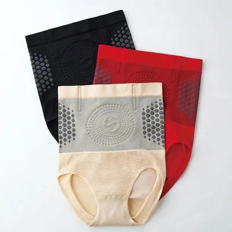 Fat Burning Yoga Pants 4 in 1 Micro Particle Sculpting Shorts Shaping Underwear