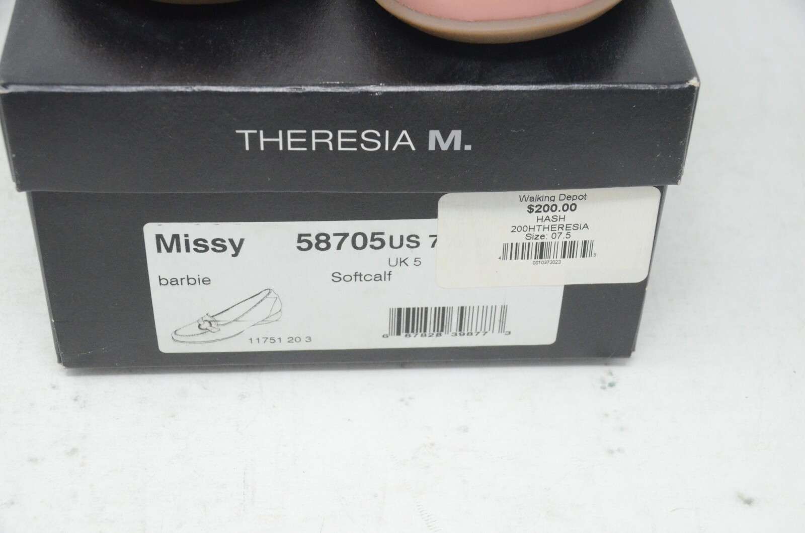 Women’s Theresia M Missy Dress Casual Shoes. Pink Leather. US Women’s Size 7.5