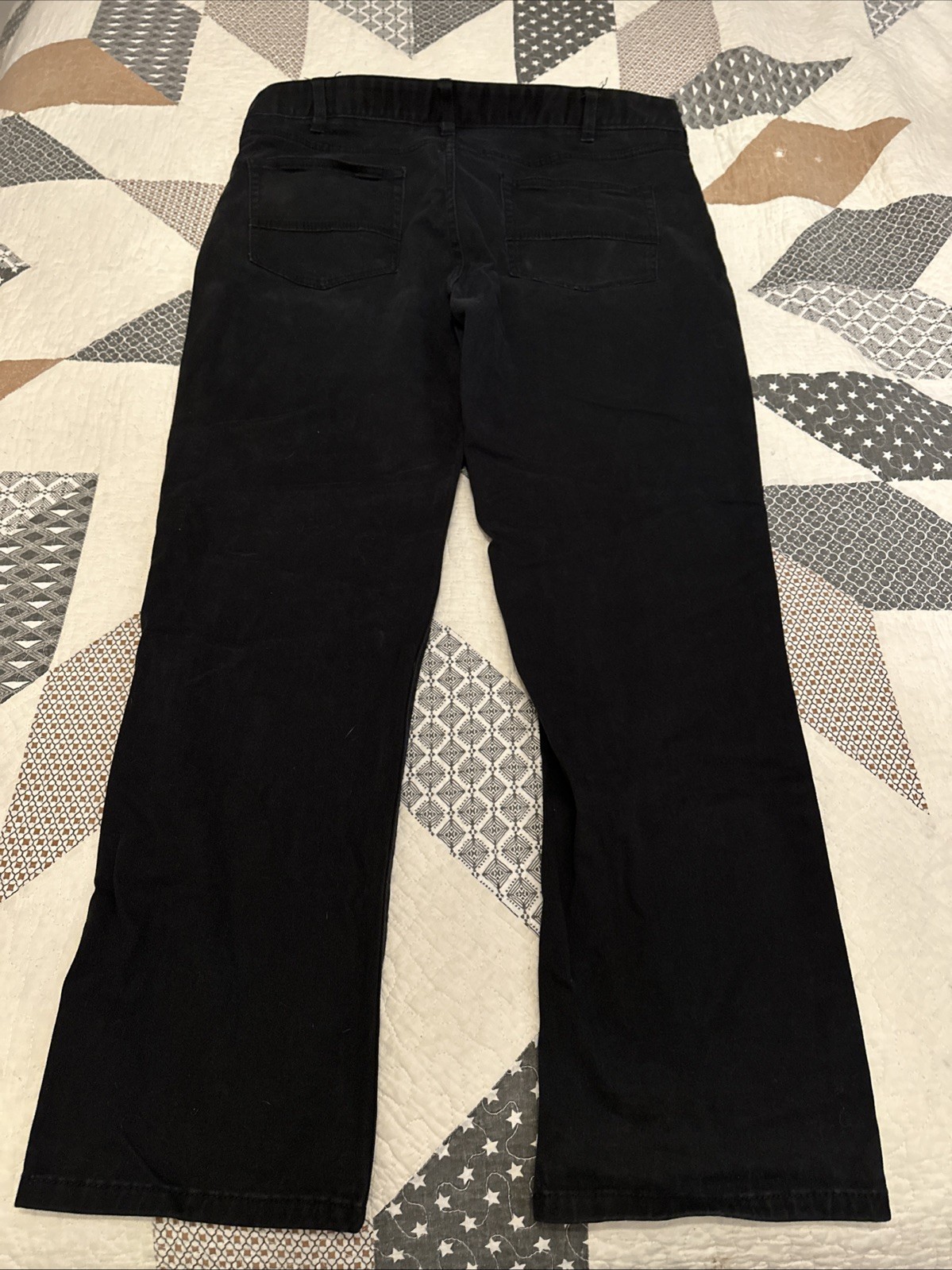 Iron Co. Men’s Classic Stretch Comfort Patriot Pants, 36/30 Black