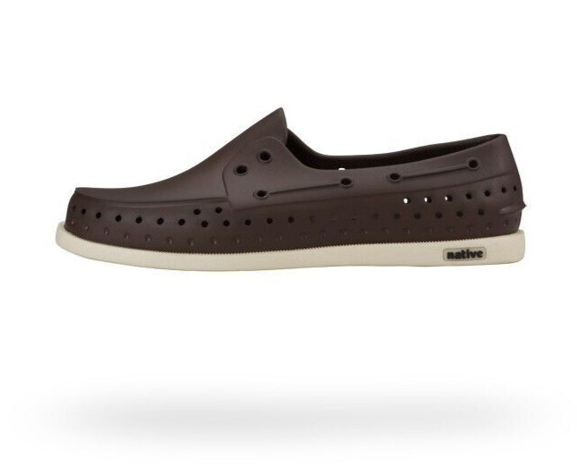 Native Adults Howard Slip On Sneaker/Water Shoes Beaver Brown Size Men 4/Women 6