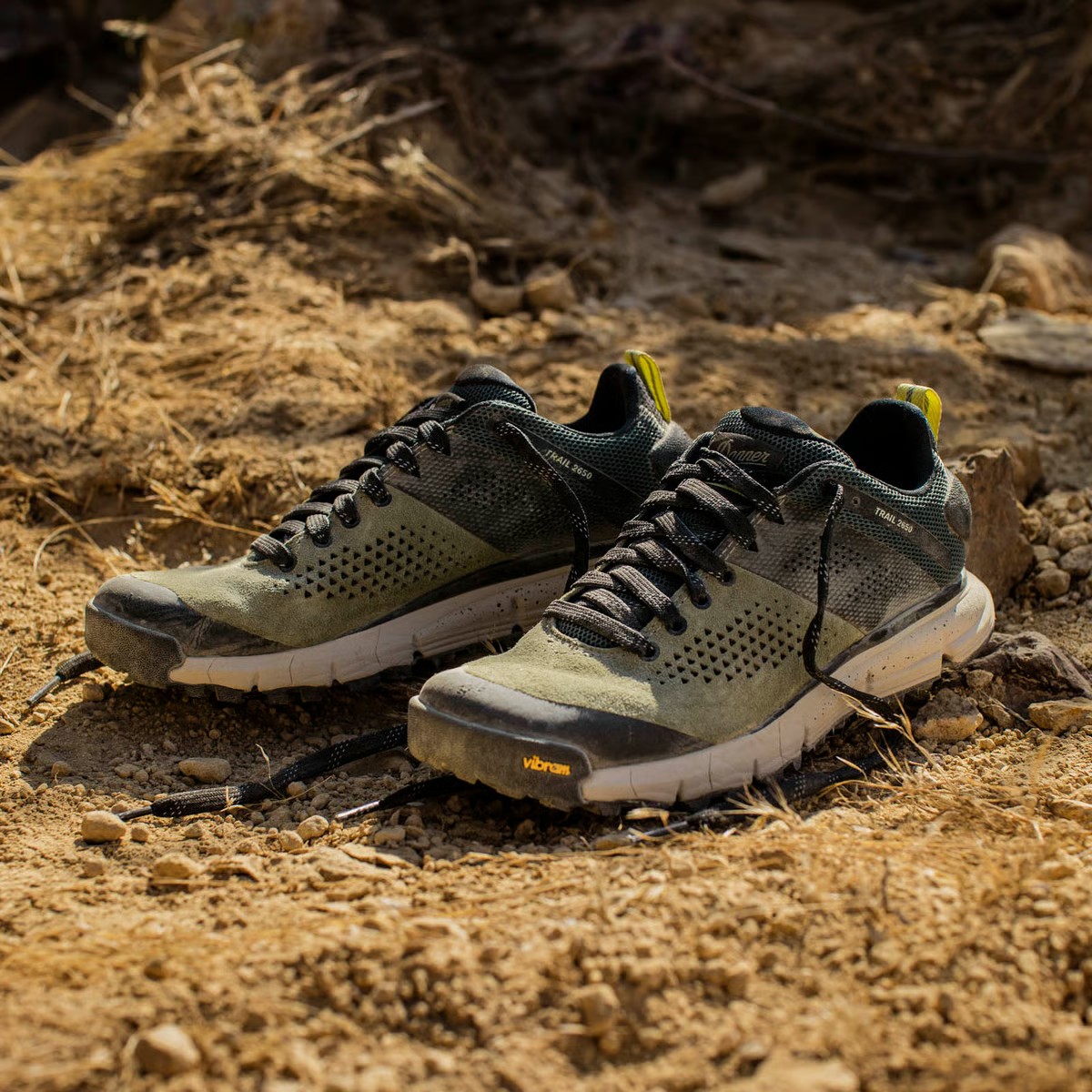 Trail 2650 Oil Green Hiking Shoes Outdoor Lightweight Performance Sneakers