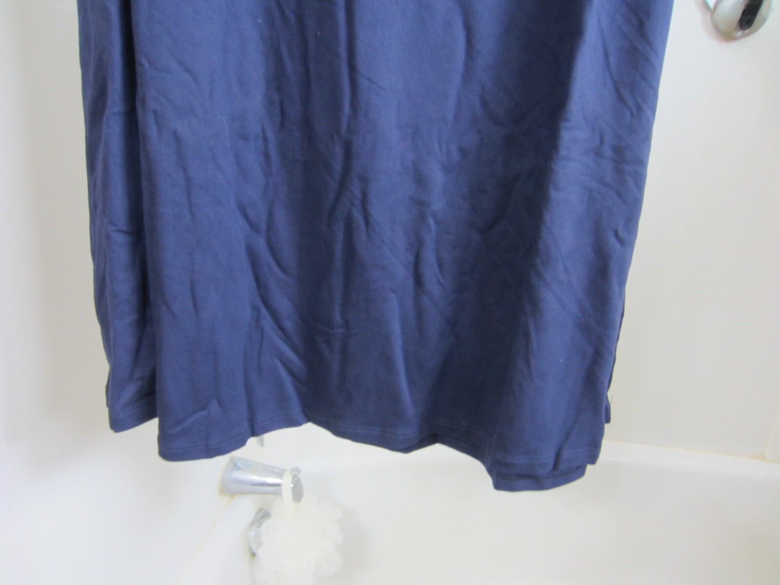 NWT women’s sleeveless dress Pink Rose Size XL navy color RETAIL 38.00