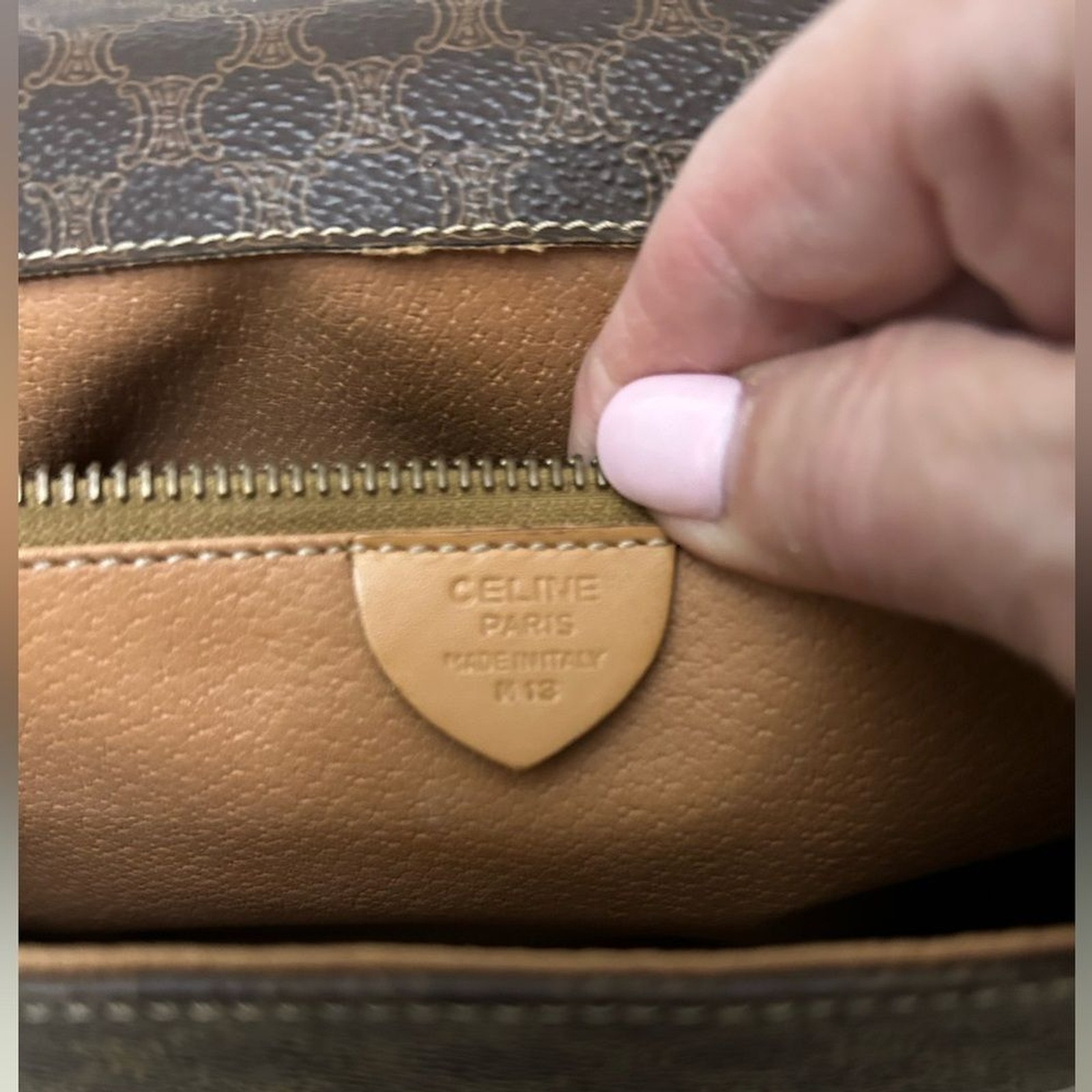 Celine Macadam Shoulder Bag