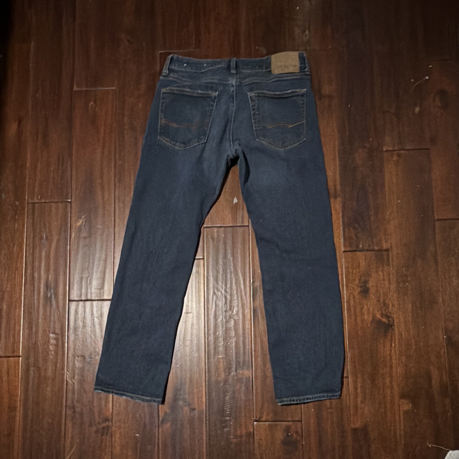American Eagle Outfitters Teens Skinny Jeans Blue Dark Wash Slim Fit Size 31