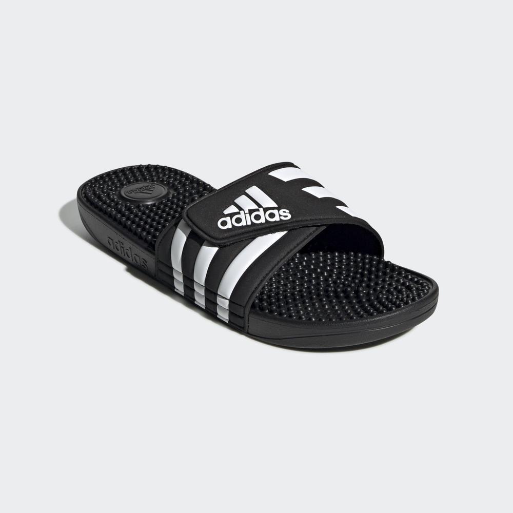 Adidas Adissage Post-Workout Massage Slides – Core Black / Cloud White (F35580)