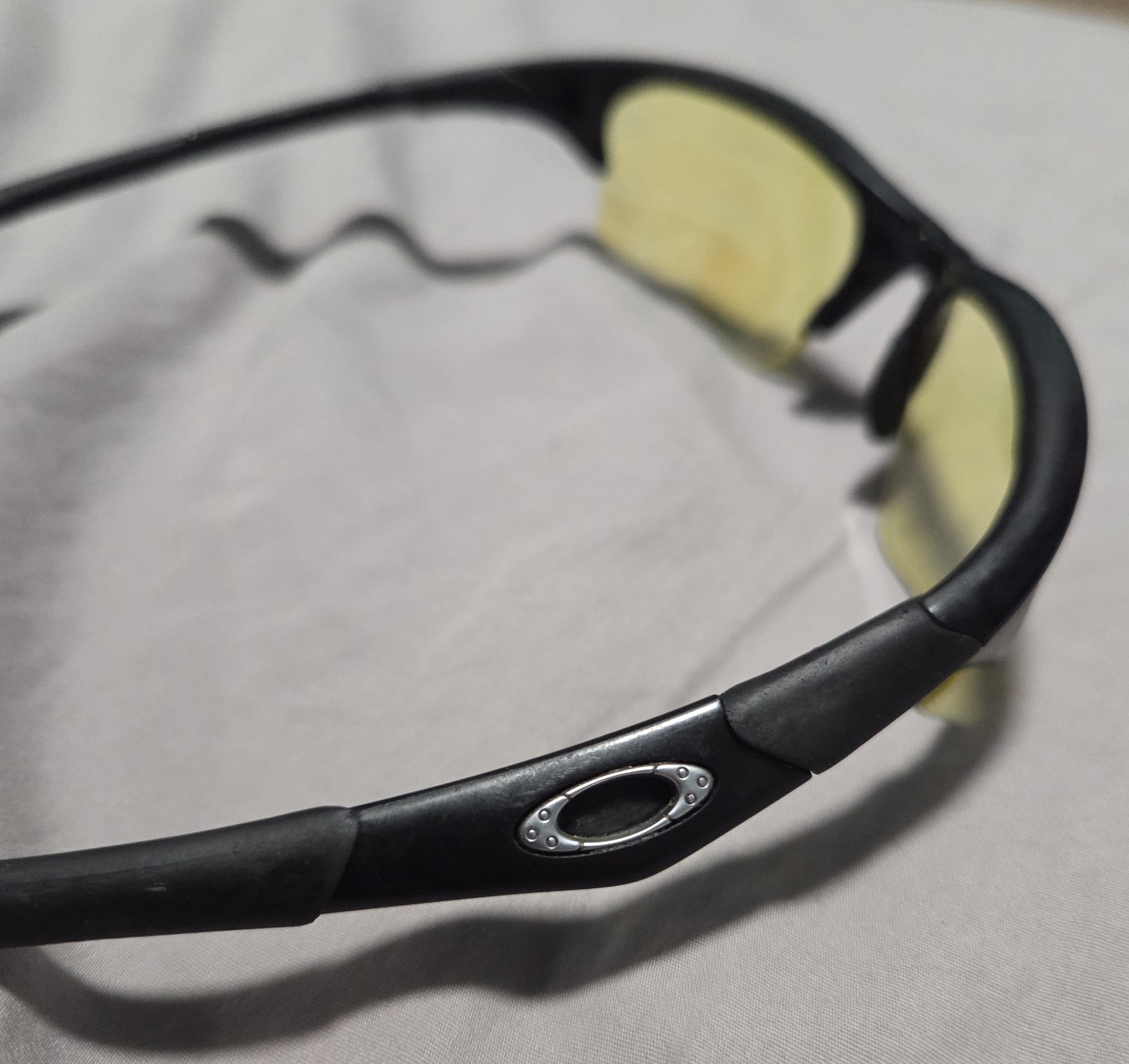 Oakley Half Jacket 1.0 Polished Black READ DESCRIPTION
