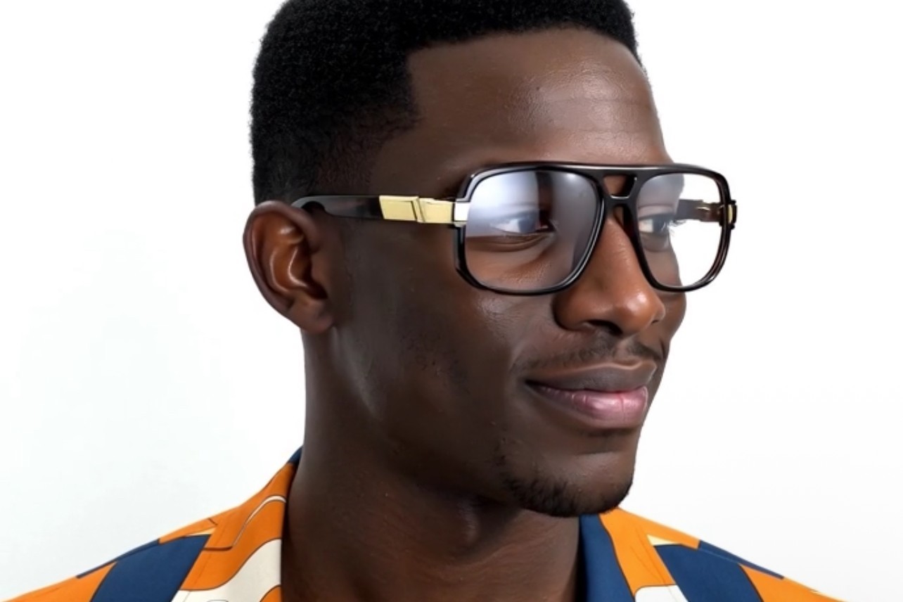 GAZELLE SWAG SQUARE HIP HOP AVIATOR SUNGLASSES OVERSIZED RETRO DESIGNER FASHION