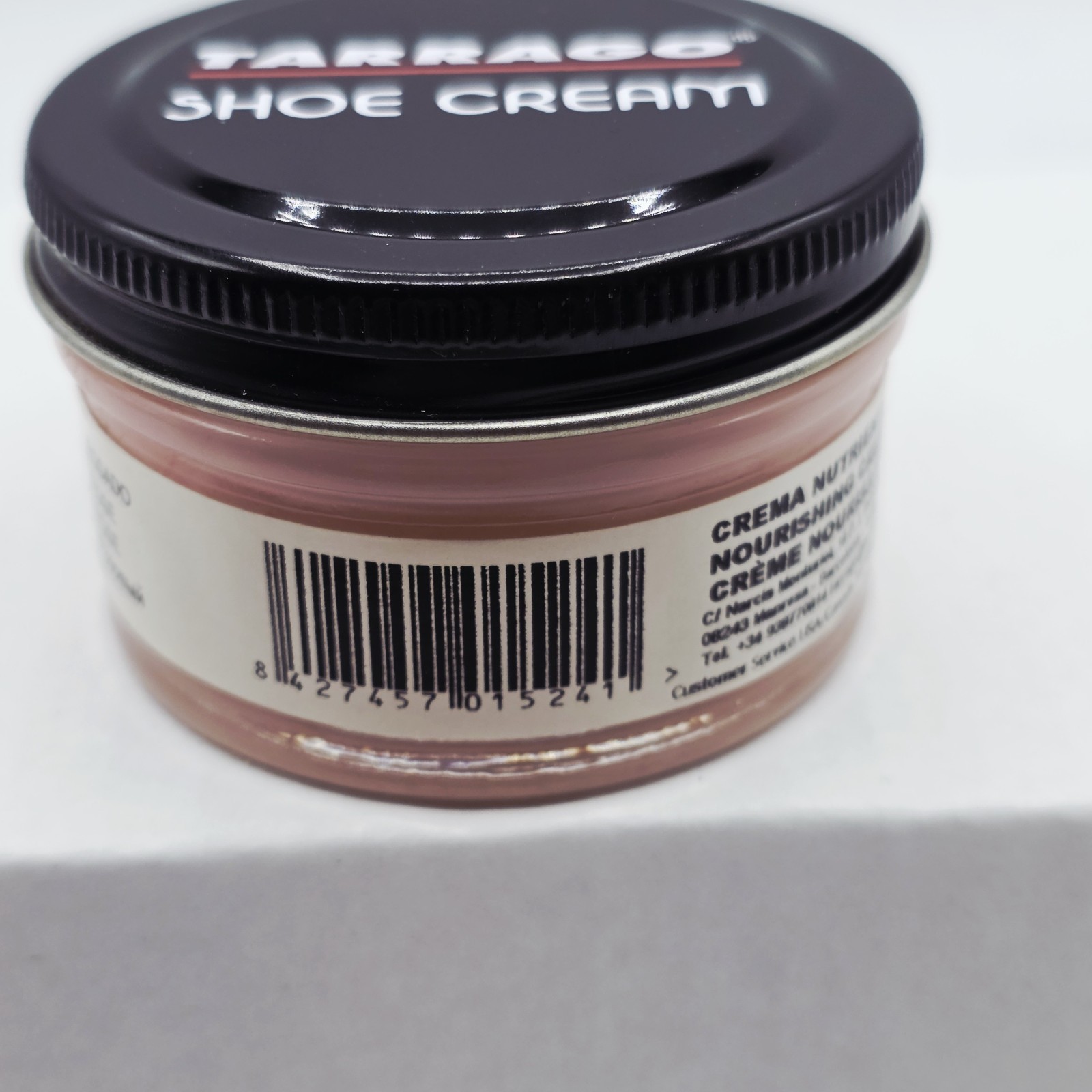 Tarrago Shoe Polish # 24 Rose Cream Leather Protector 1.76 oz. 50ml Boot