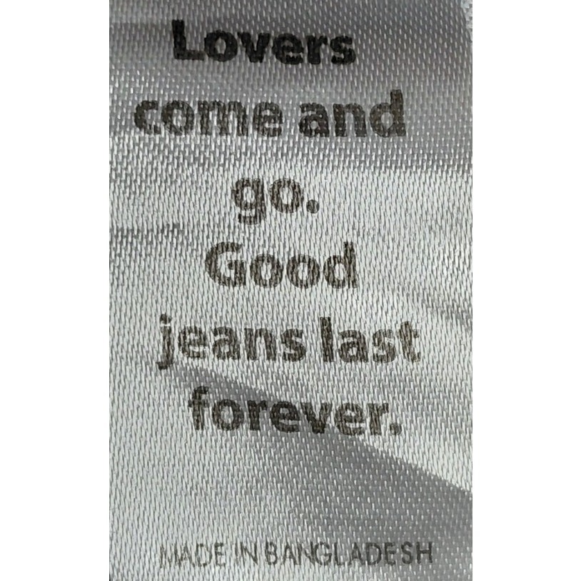PacSun Distressed Black Jeans Mid (10-12 in) Regular Denim Womens