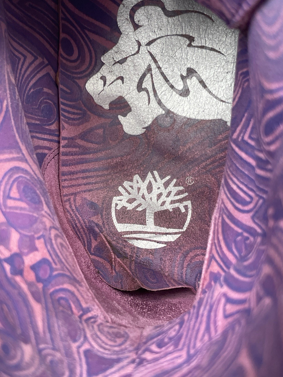 Timberland Purple Reign 1973 Men’s Size 10.5 Boots