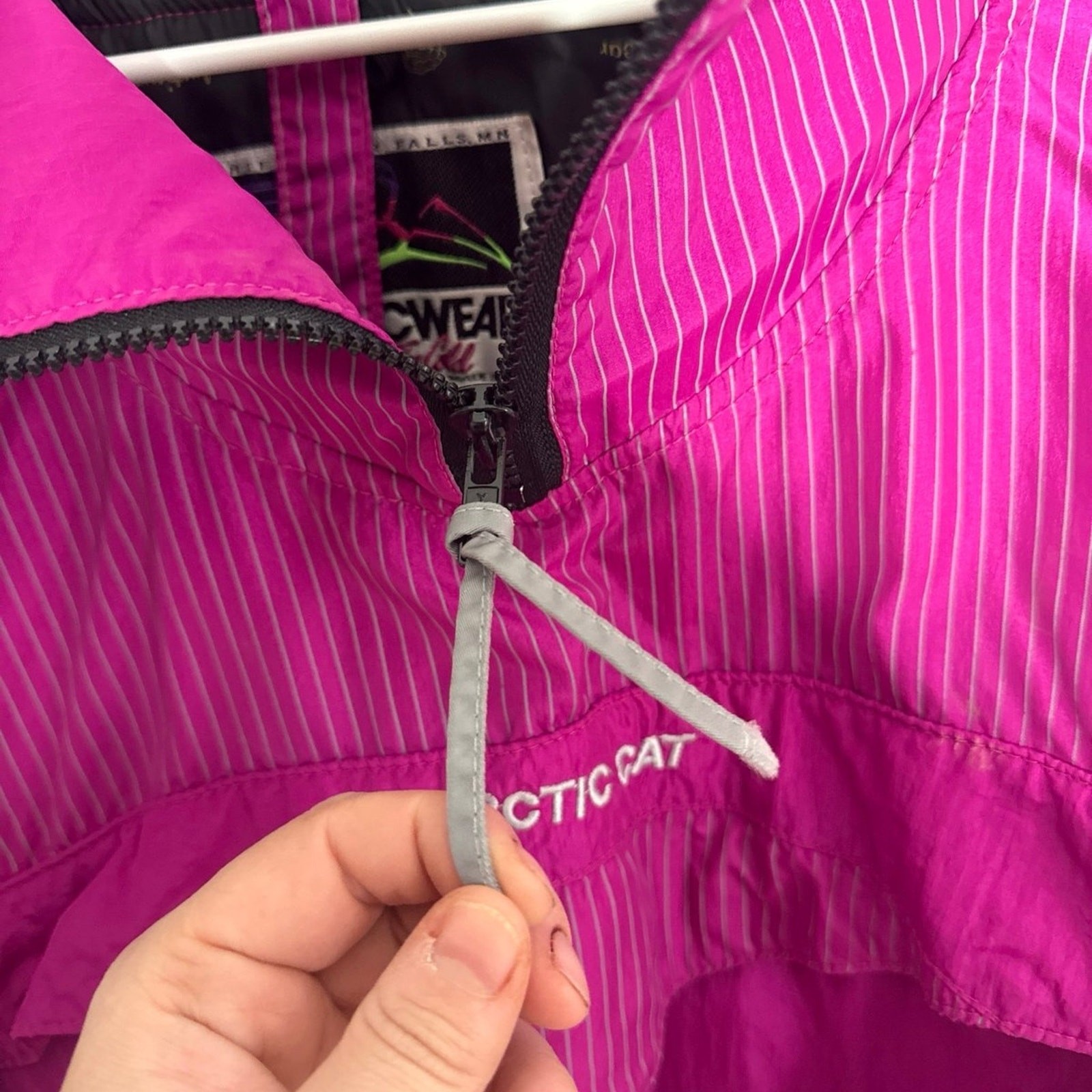 Vintage arctic cat women’s purple jacket size medium