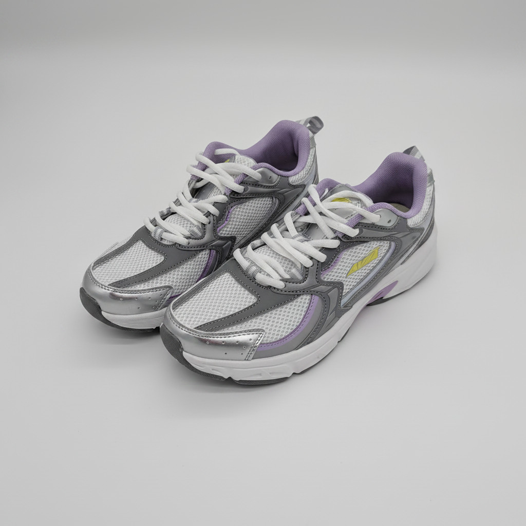 Brand New NWT/Avia Women’s Size 9 Athletic Sneakers (Gray/Silver/Purple Lavender