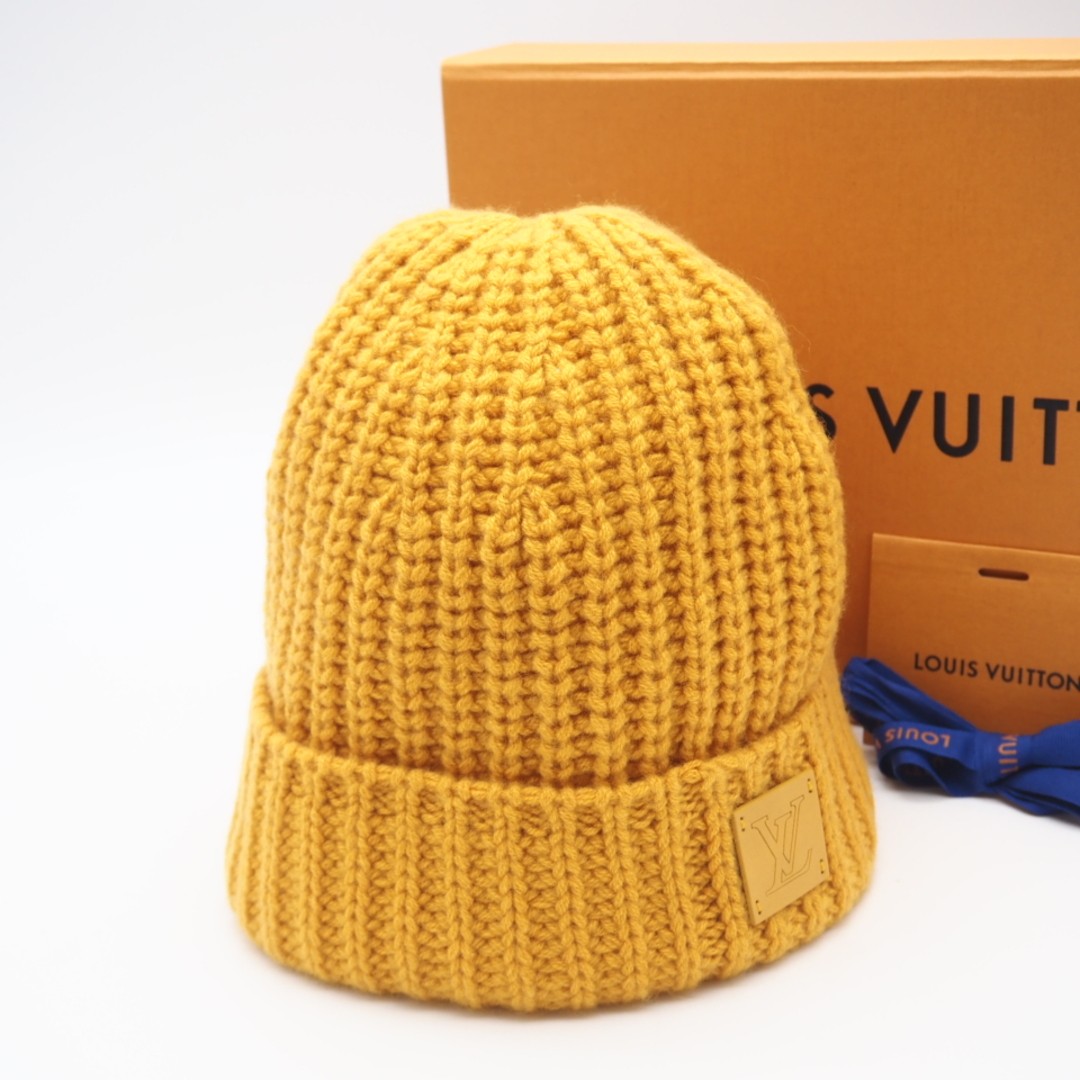 Returns accepted within 3 days LOUIS VUITTON Bonnet LV Ahead Leather Patch K