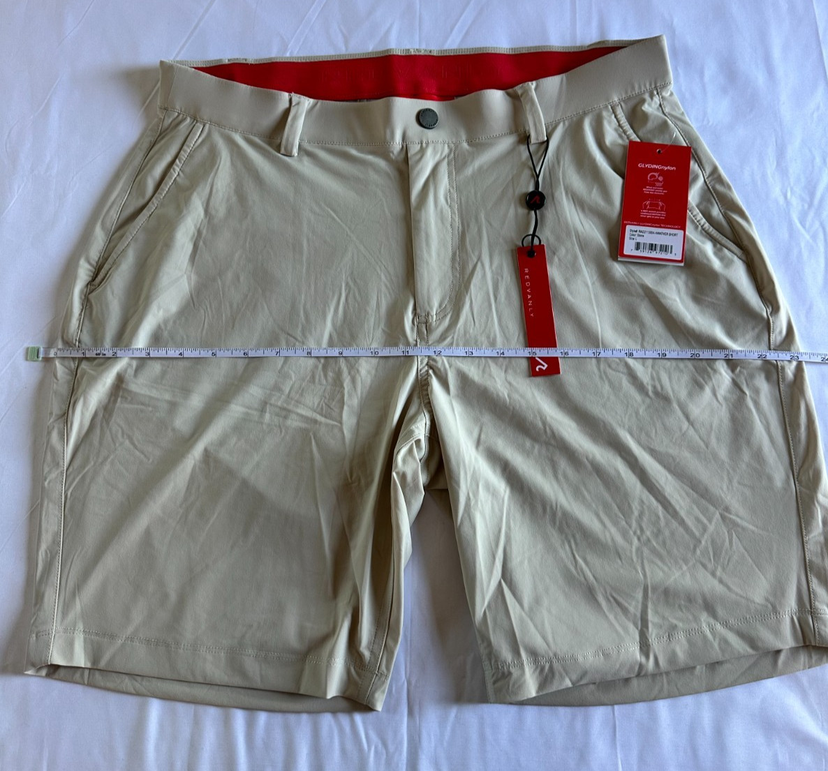 Redvanly Hanover Short 9″ Color Stone Size Large New With Tag